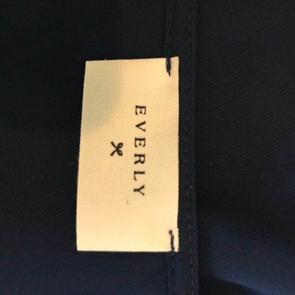 High Quality, Soft Navy T-shirt Dress - Picture 4 of 5